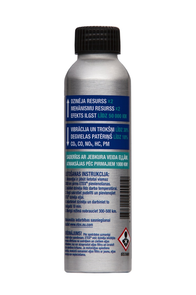 ETEX for petrol engines Rear [lv](with oil volume &lt; 8L)