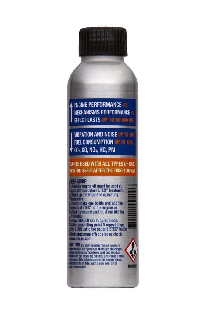 ETEX for diesel engines Rear [en](with oil volume &lt; 25 L)