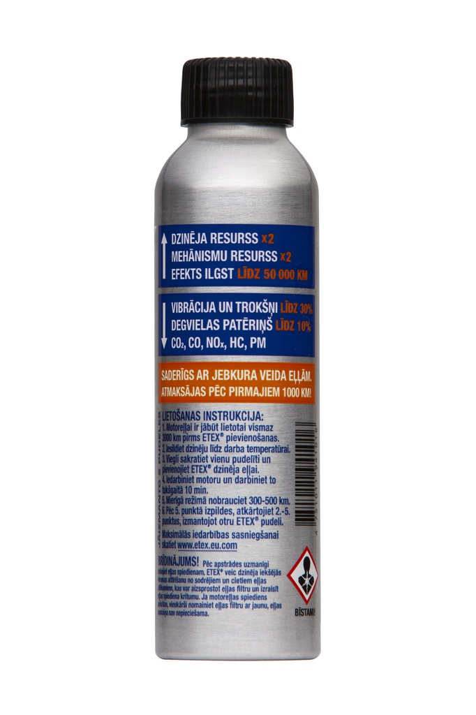 ETEX for diesel engines Rear [lv](with oil volume &lt; 25 L)